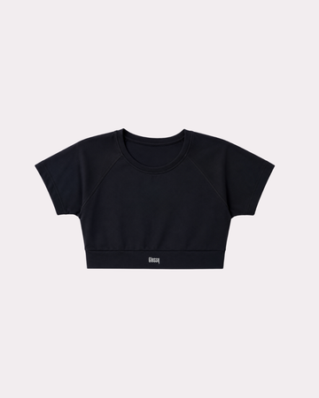 CROPPED SOFT PRETO