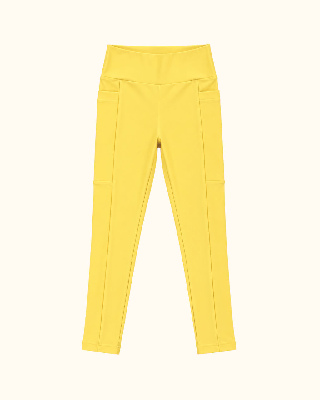LEGGING KIDS AMARELO MANTEIGA