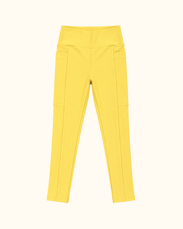 LEGGING KIDS AMARELO MANTEIGA
