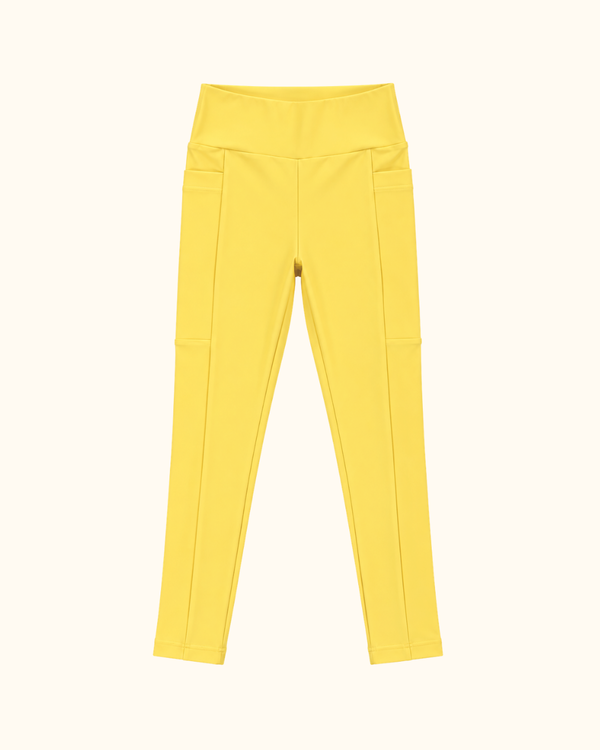 LEGGING KIDS AMARELO MANTEIGA
