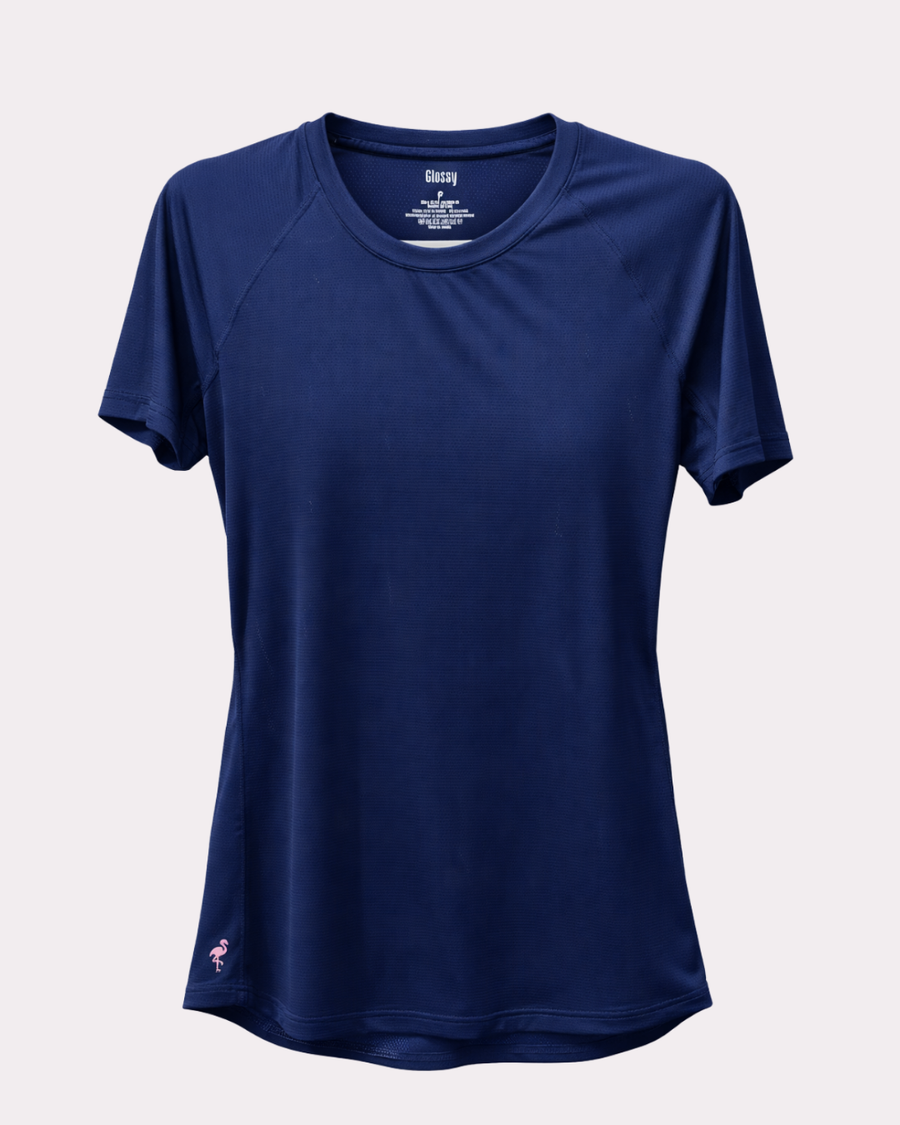 T-SHIRT RAGLAN MARINHO