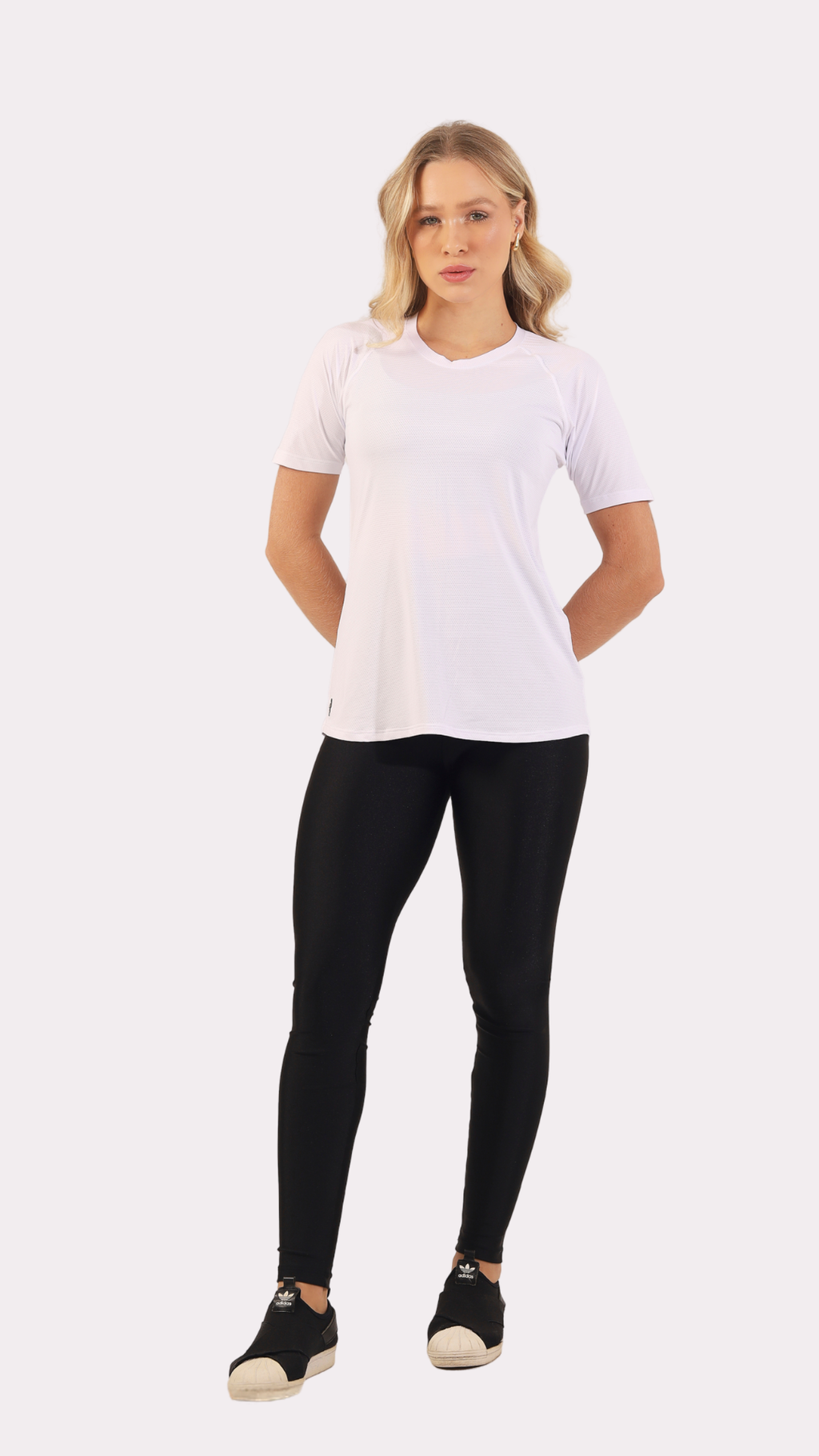 T-SHIRT RAGLAN BRANCO