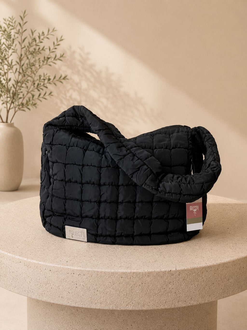 BOLSA PUFFER PRETO