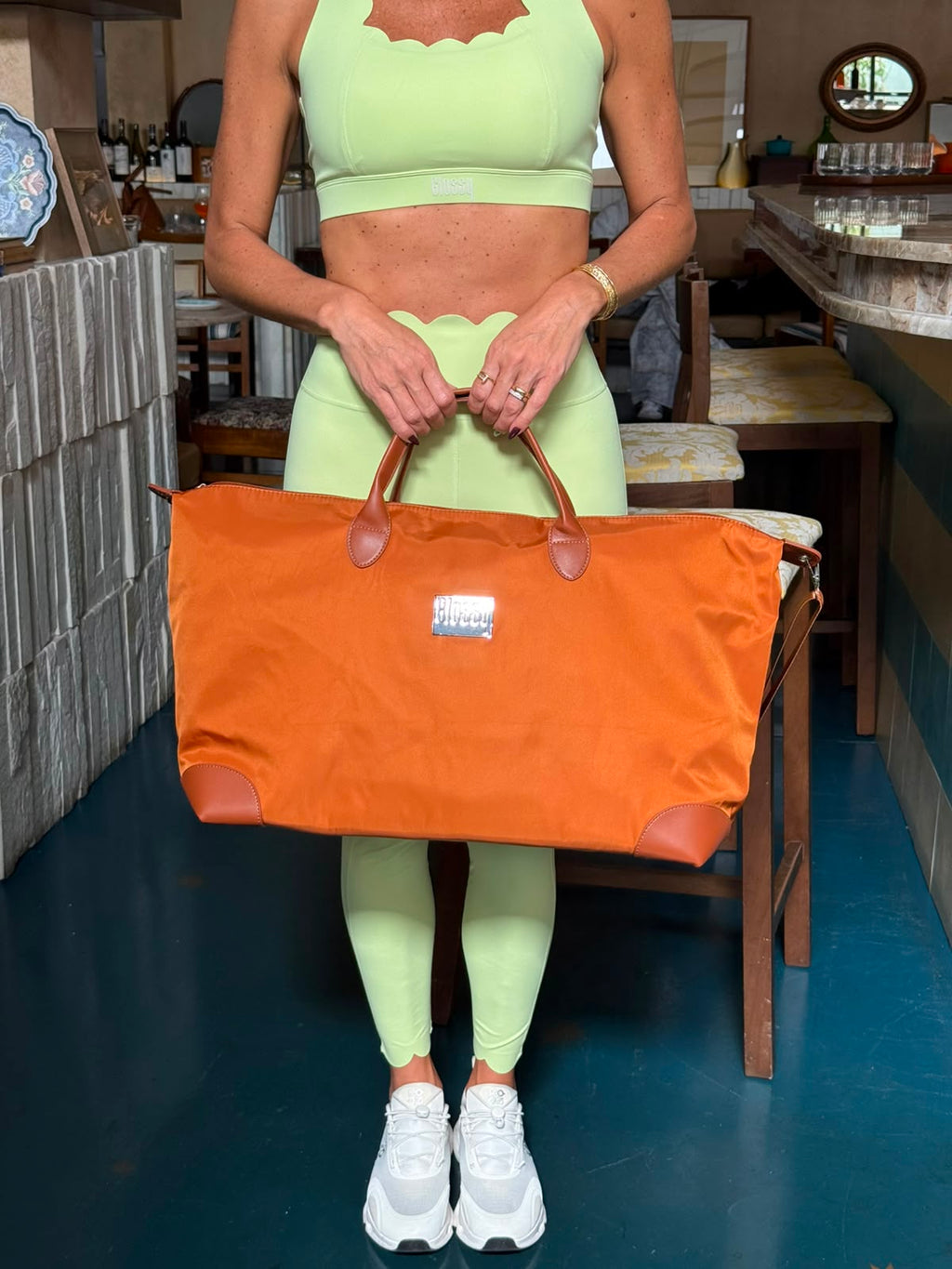 BOLSA TRAVEL OCRE