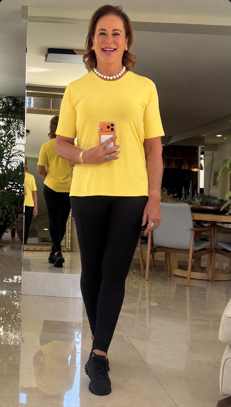 T-SHIRT NEW DESEJO AMARELO MANTEIGA