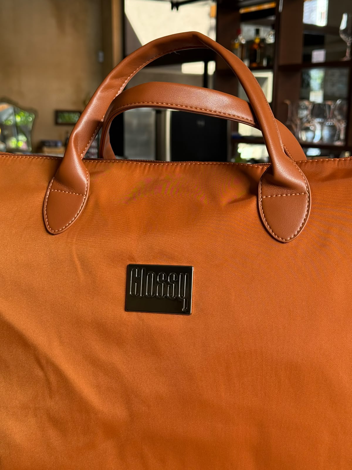 BOLSA TRAVEL OCRE